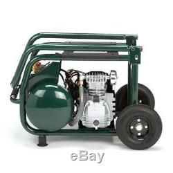 Rolair 5.3 Gallon Electric Wheeled Portable Compressor tires & tools (For Parts)