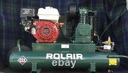 Rolair Systems-90psi HondaGX160 Eng 20Gal Gas Powered Air Compressor(4090HK17)