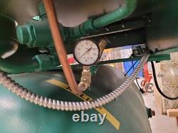 Rotary Screw Joy Twistair TA-025 30hp Air Compressor 230VAC 3PH 130 gallon tank