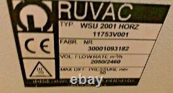 Ruvac Type WSU 2002 Horz Oil Pump With Tank and Hopper Refurbished with tags