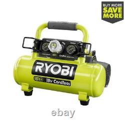 Ryobi 1 Gal. Air Compressor Tool Only Portable 18V ONE+ Cordless Power Universal