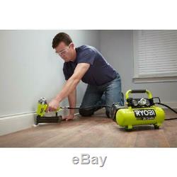 Ryobi 18-Volt ONE+ Cordless 1 Gal Portable Air Compressor Tool Only Single Stage