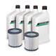 SPEEDAIRE 1WF47 Air Compr Maint Kit, 4 qt Oil, Air Filters 1WF47