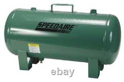 SPEEDAIRE 2TWC3 Air Tank, 13 Gal, 140 PSI, Horizontal 2TWC3