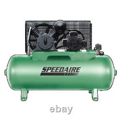 SPEEDAIRE 54JK64 Electric Air Compressor, 5 hp, 2 Stage 54JK64