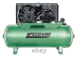 SPEEDAIRE 54JK64 Electric Air Compressor, 5 hp, 2 Stage 54JK64