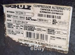 Schulz 20 HP Two-stage Air Compressor 5 Cylinder 208-230/460v Mswv-80max