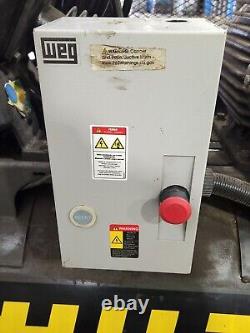 Schulz 20 HP Two-stage Air Compressor 5 Cylinder 208-230/460v Mswv-80max