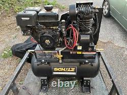 Schulz 30 Gallon Gas Air Compressor ABS-13H-Z050 (LOCAL PICK UP ONLY)