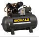 Schulz 7580HV30X-1 7.5-HP 80-Gallon Two-Stage Air Compressor (932.9347-0)