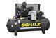 Schulz Air Compressor, 15hp, 3-phase, 120 Gallons Tank, 208-230-460 Volts