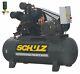Schulz Air Compressor 20hp 3-phase 120 Gallons Tank- 208-230-460 Volts
