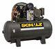 Schulz Air Compressor 5hp 3 Phase- 80 Gallon Tank 20cfm 175 Psi