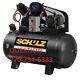 Schulz Air Compressor 7.5hp Three Phase 80 Gallon Tank 30cfm New
