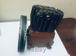 Sears Craftsman Air Compressor Cast Iron Twin Cylinder Head Pump106.154780