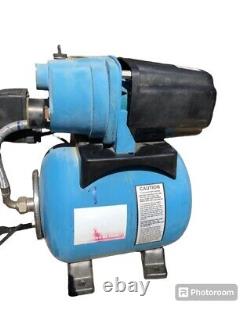 Shallow Well Jet Pump System 1/2 hp HP, 8.6/4.3, 8.5 gal Tank Capacity, 60 psi