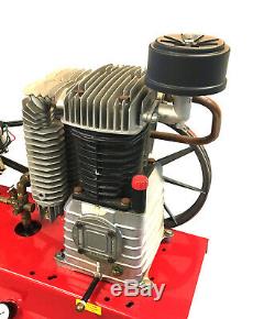 Snap-on Air Compressor, Stationary, Horizontal, Gas Engine, 30-gallon, 9.0 HP