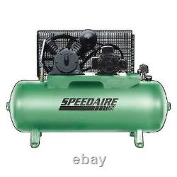 Speedaire 54Jk64 Air Compressor, 2 Stages, 5 Hp, 1 Phase