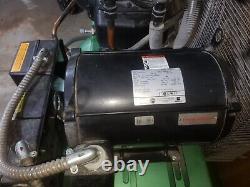 Speedaire Compressor 200 gallon 3 phase 230/460VAC V-TWIN 5V689 dual 10hp motor