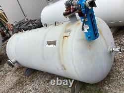 SteelFab Horizontal Compressed Air Tank. Part No. A10358. 42 x 96. 660 gallon