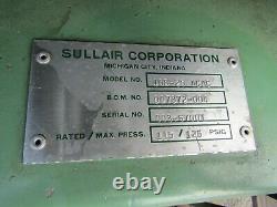 Sullair 10B-25 ACAC 125PSI MAX RATED SCREW COMPRESSOR