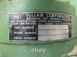 Sullair 10B-25 ACAC 125PSI MAX RATED SCREW COMPRESSOR