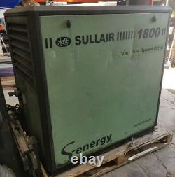Sullair 1800 S-energy Screw, Rotary 25 HP Air Compressor Repair Or For Parts