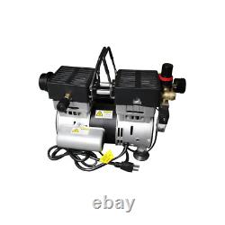Tankless Portable 1.0 HP Ultra Quiet and Oil-Free Electric Air Compressor