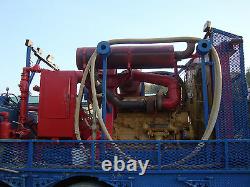 Truck mounted ingersal rand 900/350 air compressor 2001