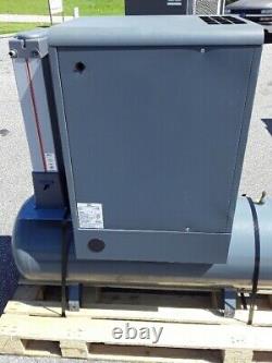 USED 5 hp Atlas Copco Gx4 with twin tower dryer