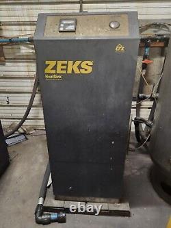 USED 50-hp INGERSOLL-RAND 230/460V ROTARY AIR COMPRESSOR with Zeks Air Dryer