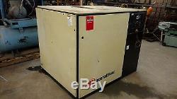 USED 50-hp INGERSOLL-RAND UP-6-50 WITH COMPUTER 230/460V ROTARY AIR COMPRESSOR