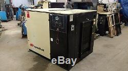 USED 50-hp INGERSOLL-RAND UP-6-50 WITH COMPUTER 230/460V ROTARY AIR COMPRESSOR