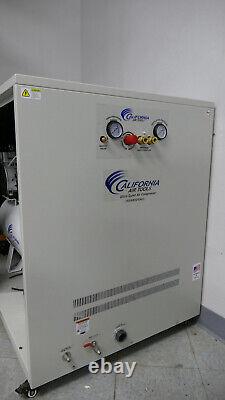 Ultra Quiet Air Compressor, 20 gallon, Soundproof Cabinet, 4 HP, 220V, Air Dryer