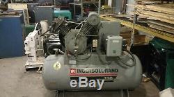 Used 15 HP Ingersoll Rand T-30 Piston Two Stage 120 Gallon 230/460 Volt