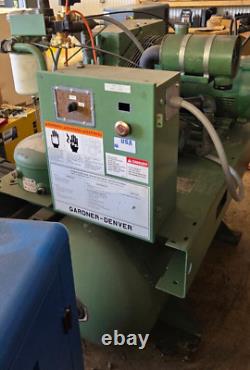 Used 30 HP Gardner Denver Rotary Compressor