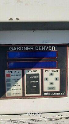 Used 50 HP Gardner-denver Rotary Compressor Full Quiet Housing 230/460v