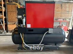 Used Qrs 15 Chicago Pneumatic 15 HP Rotary Compressor