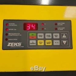 Used Zeks 200 CFM Cycling Refrigerated Compressed Air Dryer 208 Volt