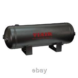 Viair 91022 2 gal Horizontal Black Air Tank