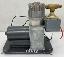 Vintage K. J. Miller 12-VA Air Compressor 4000 12V 13 Amps at 35 PSI UNTESTED