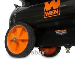 WEN 2287 6-Gallon Oil-Lubricated Portable Horizontal Air Compressor NEW