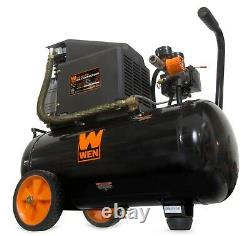 WEN 2287 6-Gallon Oil-Lubricated Portable Horizontal Air Compressor New