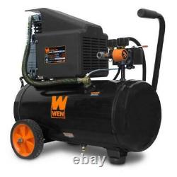 WEN 6 Gal. Oil-Lubricated Portable Horizontal Air Compressor