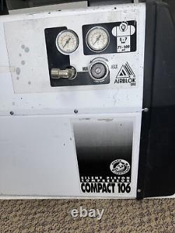 Werther METI Compact 106 Silent Piston Portable Air Compressor 3/4HP 1.5 Gal #80